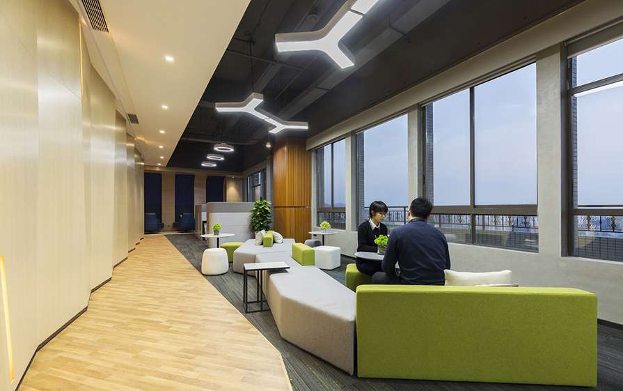 太原裝修案例1300㎡辦公室設計